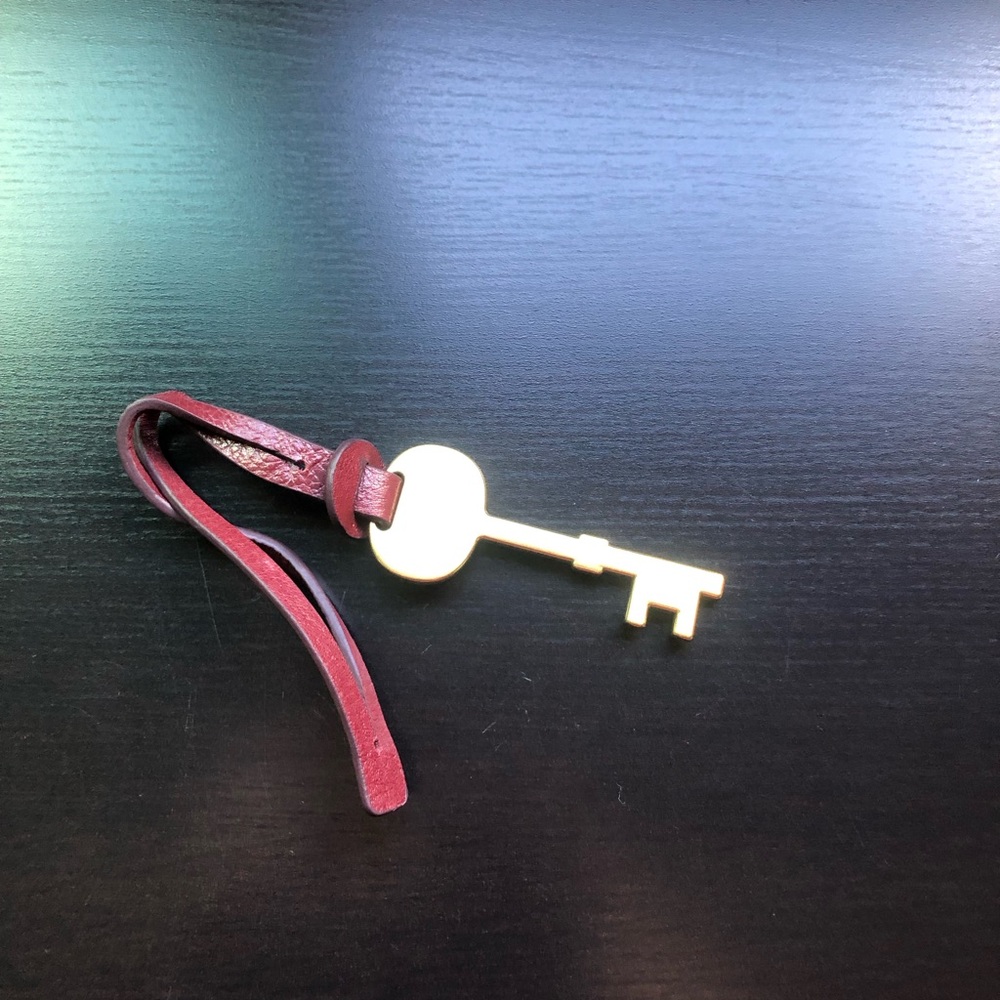 Fossil key for purse